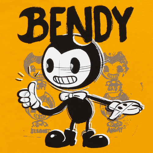 Bendy Sketch Moods T-Shirt