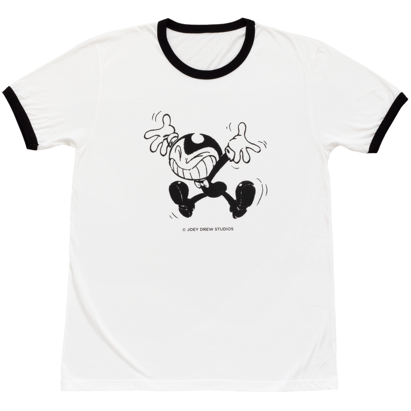 Bendy Comic Ringer T-Shirt