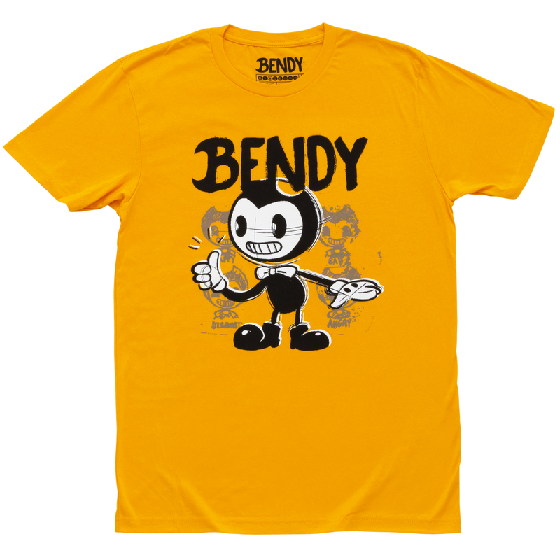 Bendy Sketch Moods T-Shirt