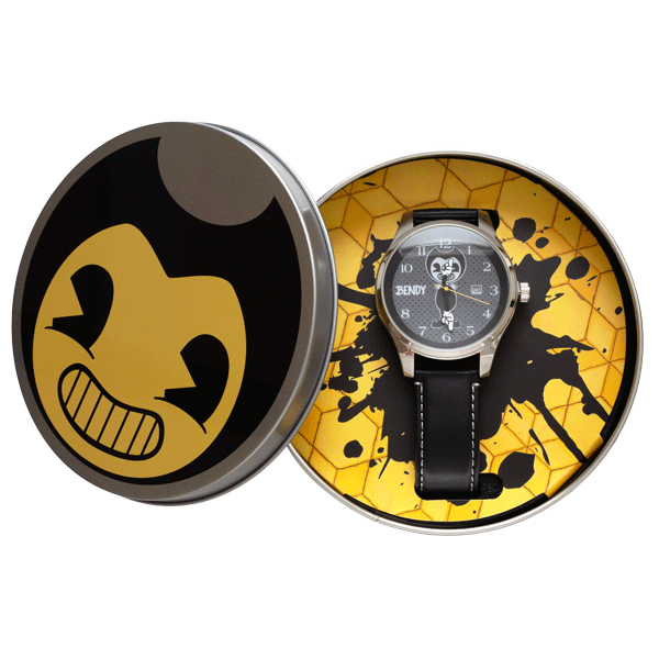 Bendy Tooled Hands Watch and Tin