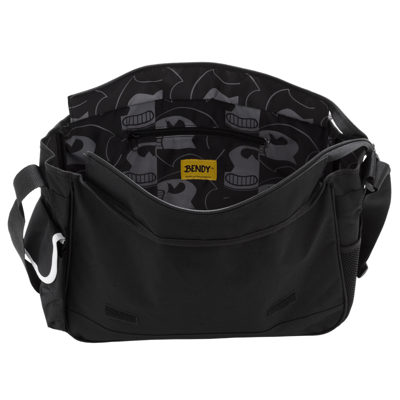Bendy Block Head Messenger Bag – Bendy Store Bendy Block Head Messenger Bag – Bendy Store