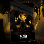 Bendy and the Dark Revival Signature Metal Poster