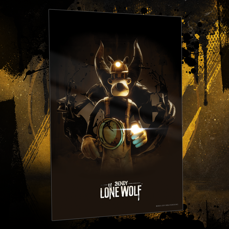 Bendy: Lone Wolf Signature Metal Poster