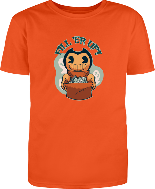 Bendy Fill 'Er Up Halloween T-shirt