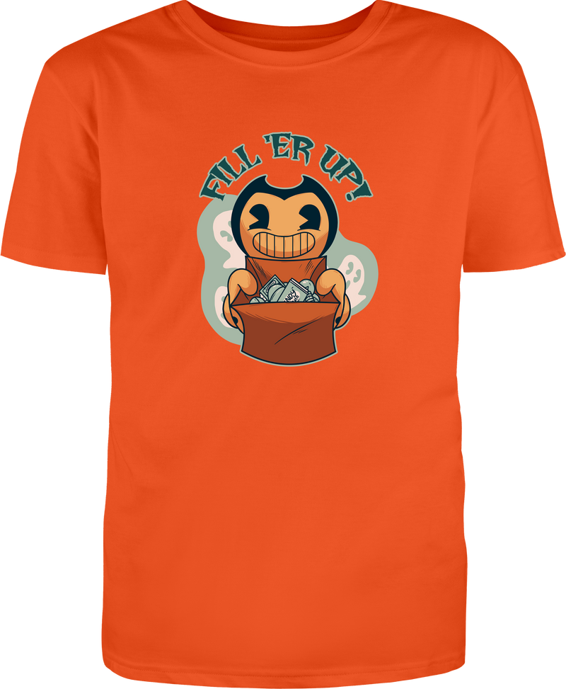 Bendy Fill 'Er Up Halloween T-shirt
