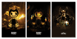 Bendy and the Dark Revival Signature Metal Poster