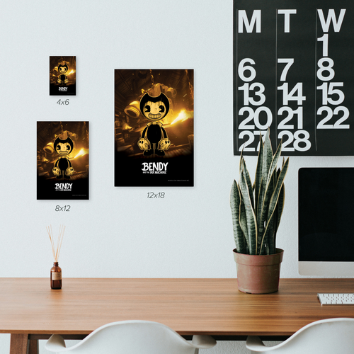 Bendy and the Ink Machine Signature Metal Poster