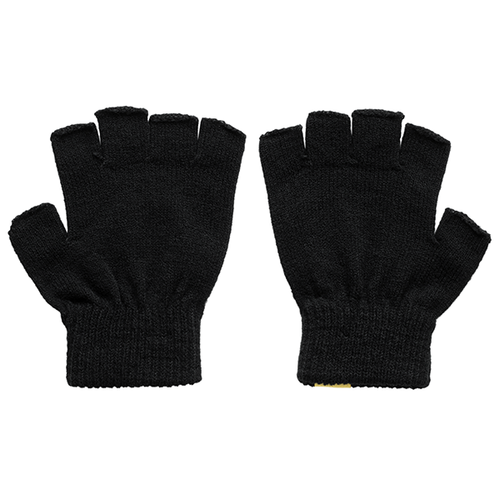 Bendy Audrey Emblem Fingerless Gloves