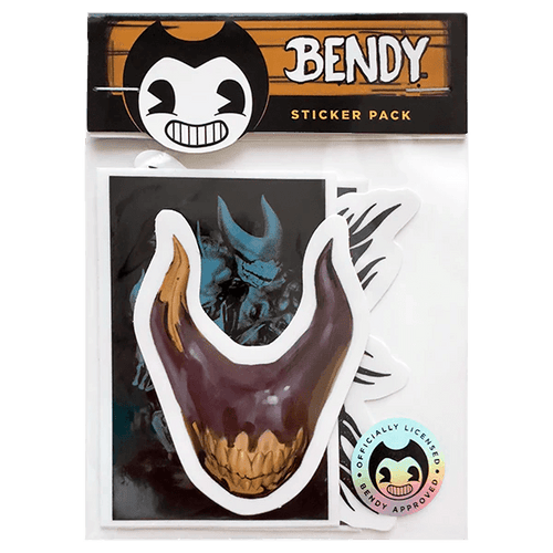 Bendy and The Dark Revival Ink Demon Sticker Pack - Bendy